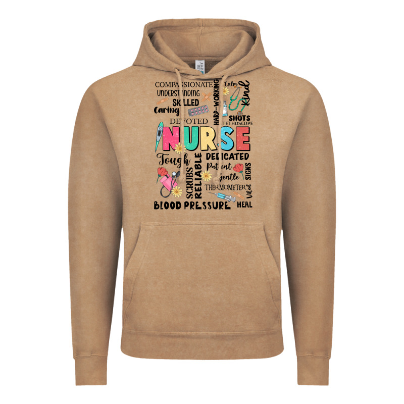 Nurse Word Vintage Hoodie by JahusDesignShop | Teevron