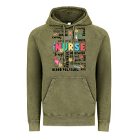 Vintage Olive nurse word Vintage Hoodie - JahusDesignShop