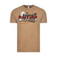 Vintage Coffee raising ballers baseball Vintage Tee - Zillion Design Studio