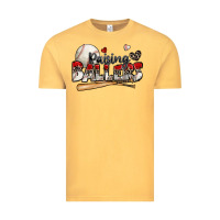 Vintage Mustard raising ballers baseball Vintage Tee - Zillion Design Studio