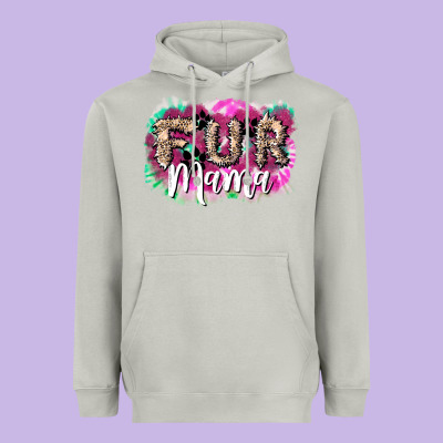 Fur Mama Heavyweight Hoodie Designed By Nancycooperartshop