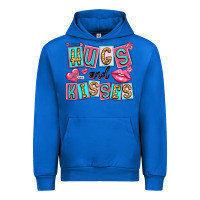 Cobalt hugs and kisses Urban Hoodie - LillyAllenDesigns