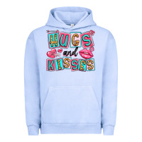 Pigment Grape Ice hugs and kisses Urban Hoodie - LillyAllenDesigns