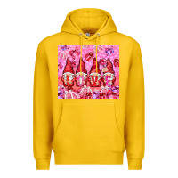 Lemon love gnomies with gift boxes Premium Hoodie - NancyCooperArtShop