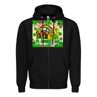 Black i dig st patrick s day Zipper Hoodie - JahusDesignShop