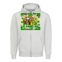 Dove Grey i dig st patrick s day Zipper Hoodie - JahusDesignShop