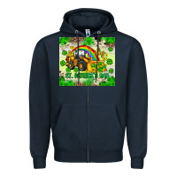 Navy i dig st patrick s day Zipper Hoodie - JahusDesignShop