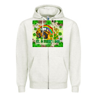 Oatmeal Heather i dig st patrick s day Zipper Hoodie - JahusDesignShop