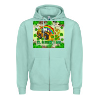 Seafoam i dig st patrick s day Zipper Hoodie - JahusDesignShop