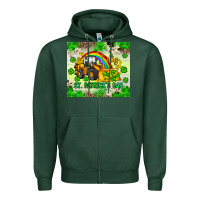 Sports Green i dig st patrick s day Zipper Hoodie - JahusDesignShop