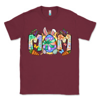 Burgundy Easter Day mom Classic Tee - Neo Western