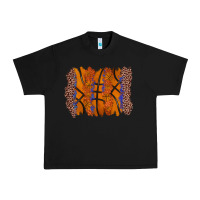 Black basketball brushstroke Urban Heavy Tee - Zillion Design Studio