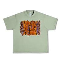 Oil Green basketball brushstroke Urban Heavy Tee - Zillion Design Studio