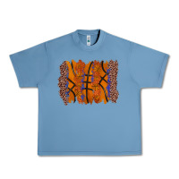 Pebble Blue basketball brushstroke Urban Heavy Tee - Zillion Design Studio
