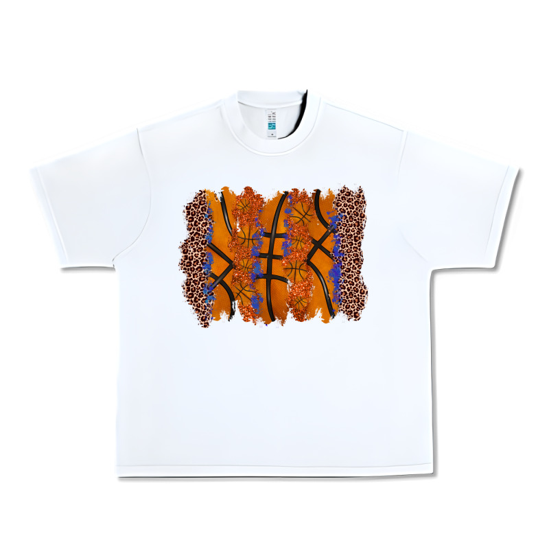 Basketball Brushstroke Urban Heavy Tee by Zillion Design Studio | Teevron