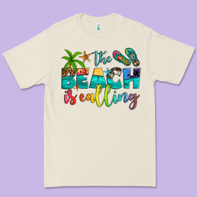 The Beach Is Calling Premium Tee Designed By Artiststas