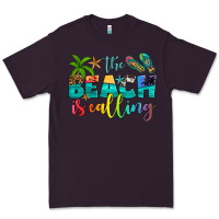 Plum the beach is calling Premium Tee - Artiststas