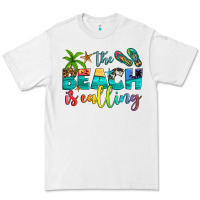 White the beach is calling Premium Tee - Artiststas