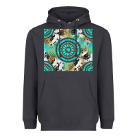 Gemstone Leopard Cowhide Heavyweight Hoodie | Teevron