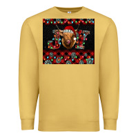 Antique Gold highland cow joy Christmas Premium Sweatshirt - BarkalooDesign