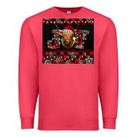 Cardinal highland cow joy Christmas Premium Sweatshirt - BarkalooDesign