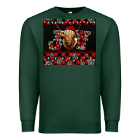 Sports Green highland cow joy Christmas Premium Sweatshirt - BarkalooDesign