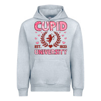 Heather Grey cupid university Urban Hoodie - LillyAllenDesigns