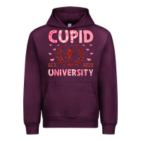 Mauve Wine cupid university Urban Hoodie - LillyAllenDesigns