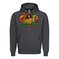 Smoke with god all things are possible juneteenth Zipper Hoodie - AdoDesignShop