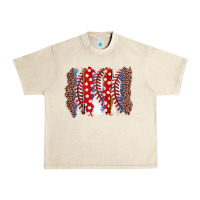 Sandshell baseball brushstroke Urban Heavy Tee - Zillion Design Studio