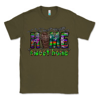 Army Green home sweet home Classic Tee - CowhideDigitalArt