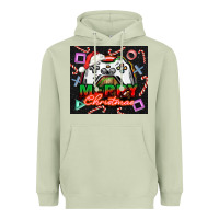 Matcha gamer merry christmas Heavyweight Hoodie - NancyCooperArtShop