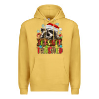 Antique Gold lets get trashed with raccoon Premium Hoodie - MaliasSmallBusiness