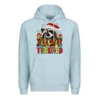 Blue Mist lets get trashed with raccoon Premium Hoodie - MaliasSmallBusiness