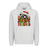 Dove Grey lets get trashed with raccoon Premium Hoodie - MaliasSmallBusiness