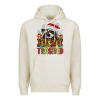 Oatmeal Heather lets get trashed with raccoon Premium Hoodie - MaliasSmallBusiness