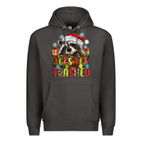 Smoke lets get trashed with raccoon Premium Hoodie - MaliasSmallBusiness