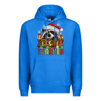 True Royal lets get trashed with raccoon Premium Hoodie - MaliasSmallBusiness