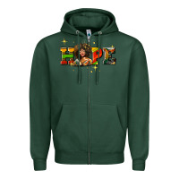 Sports Green hope juneteenth Zipper Hoodie - AdoDesignShop