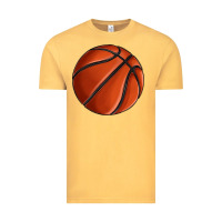 Vintage Mustard basketball Vintage Tee - texasbilliewilder