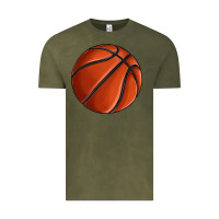 Vintage Olive basketball Vintage Tee - texasbilliewilder