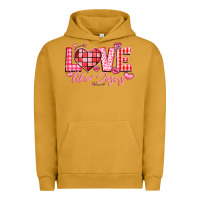 Pigment Peanut Butter love like jesus la Urban Hoodie - LillyAllenDesigns