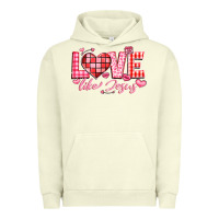 Pigment Pistachio love like jesus la Urban Hoodie - LillyAllenDesigns