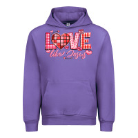 Tulip love like jesus la Urban Hoodie - LillyAllenDesigns