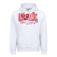 White love like jesus la Urban Hoodie - LillyAllenDesigns
