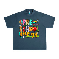 Midnight Navy pre school energy Urban Heavy Tee - texasbilliewilder