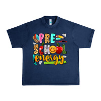 Navy pre school energy Urban Heavy Tee - texasbilliewilder