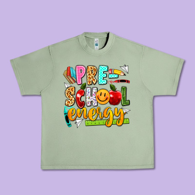 Pre School Energy Urban Heavy Tee Designed By Texasbilliewilder