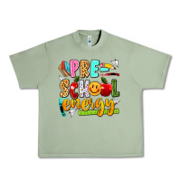 Oil Green pre school energy Urban Heavy Tee - texasbilliewilder