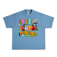 Pebble Blue pre school energy Urban Heavy Tee - texasbilliewilder